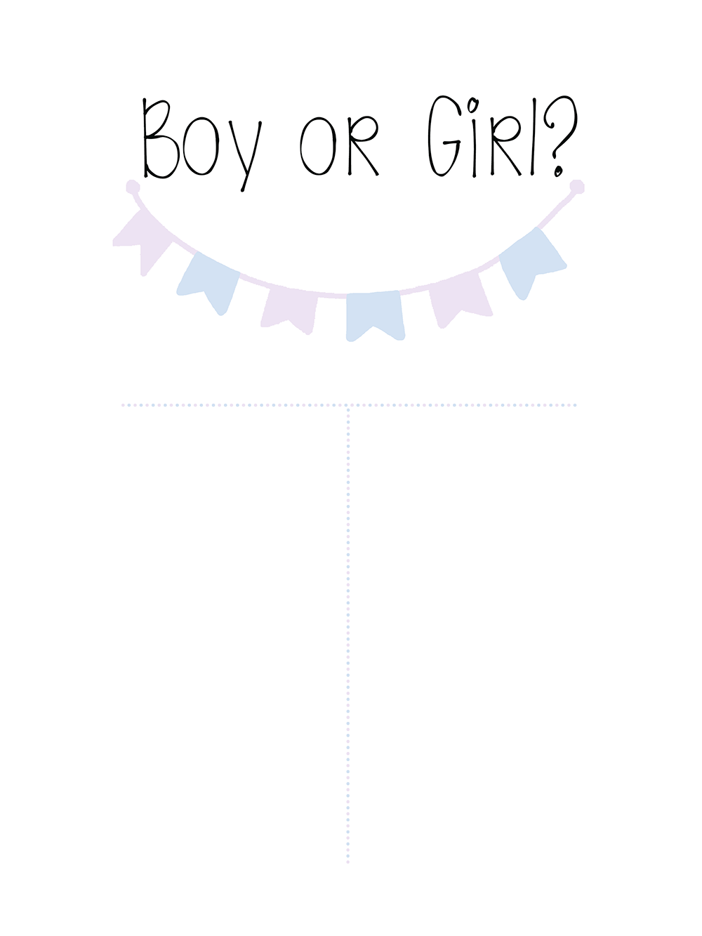Boy or Girl Poster